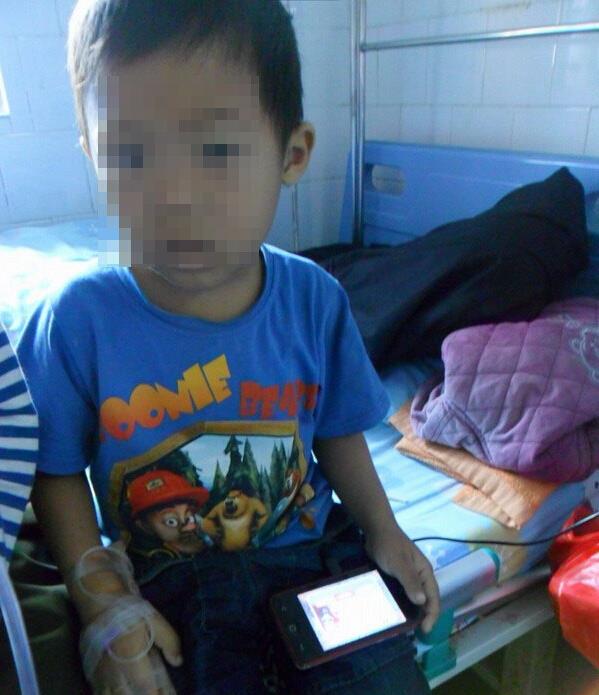 海南乐东4岁男童患地贫 贫困家庭盼社会救助